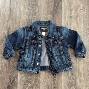 Oshkosh B'Gosh Toddler Girl Denim Jean Jacket - Size: 2T